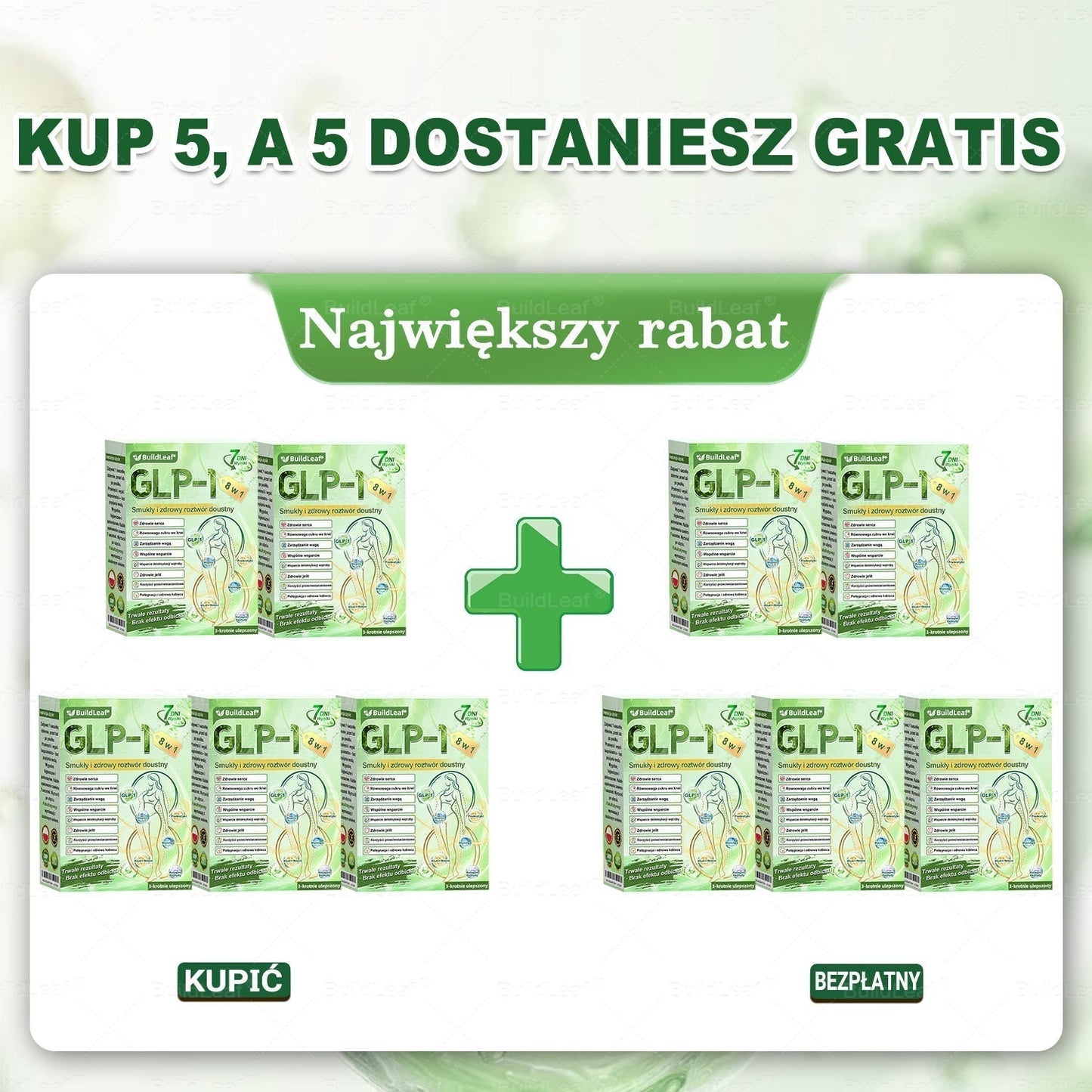 BuildLeaf® ma dla Ciebie niespodziewaną aktualizację! Już teraz masz świetną ofertę, ale teraz odblokowałeś jeszcze lepszą: Otrzymasz ogromne 50% zniżki na kolejne zakupy - tylko przez następne dwie minuty!