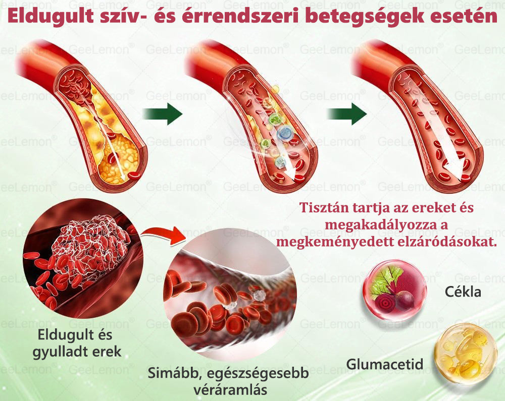 ⚡ Vásárolj 5-öt, kapj 5-öt ajándékba! | Magyar szakértők által ajánlott · 👩‍⚕️ Hivatalos márkabolt | 🎁 GeeLemon® Glumasetide 8 az 1-ben Karcsú és Egészséges Nano Mikrotűs Tapasz 🇭🇺