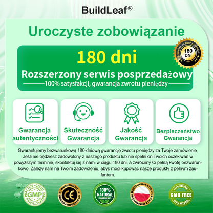 🎅🎄 Merry Christmas | Oficjalny sklep 👩‍⚕️ BuildLeaf® GLP-1 8-w-1 roztwór doustny (raz dziennie, efekty w 7 dni) Wspiera odchudzanie, serce, cukier, sen, jelita, stawy oraz ujędrnia skórę i dodaje energii