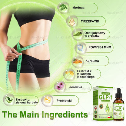 💕Wyprodukowano i wysłano z Polski💕 BuildLeaf® Tyrzepatyd GLP-1 Krople odchudzające i wspomagające zdrowie🔥🔥 OSTATNI DZIEŃ – SKORZYSTAJ Z 80% ZNIŻKI!